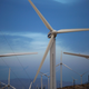 Wind turbines near Palm Springs, California.